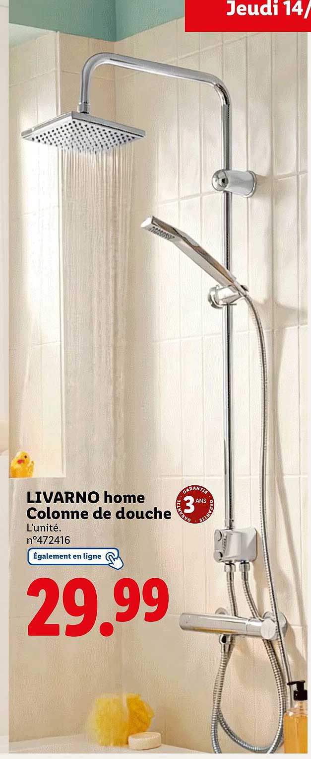 Colonne de douche LIVARNO home