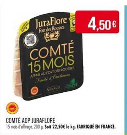 COMTÉ AOP JURAFLORE