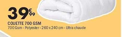 COUETTE 700 GSM