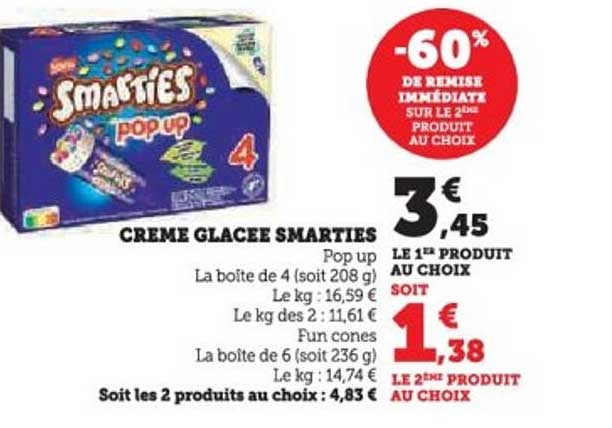 CREME GLACEE SMARTIES