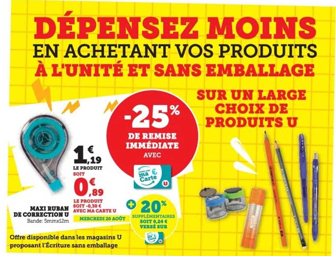 DÉPENSEZ MOINS EN ACHETANT VOS PRODUITS À L’UNITÉ ET SANS EMBALLAGE