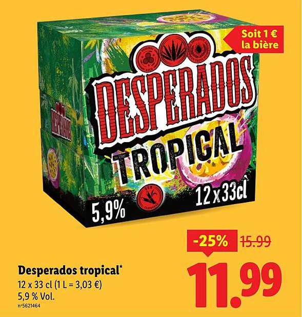 Desperados tropical*