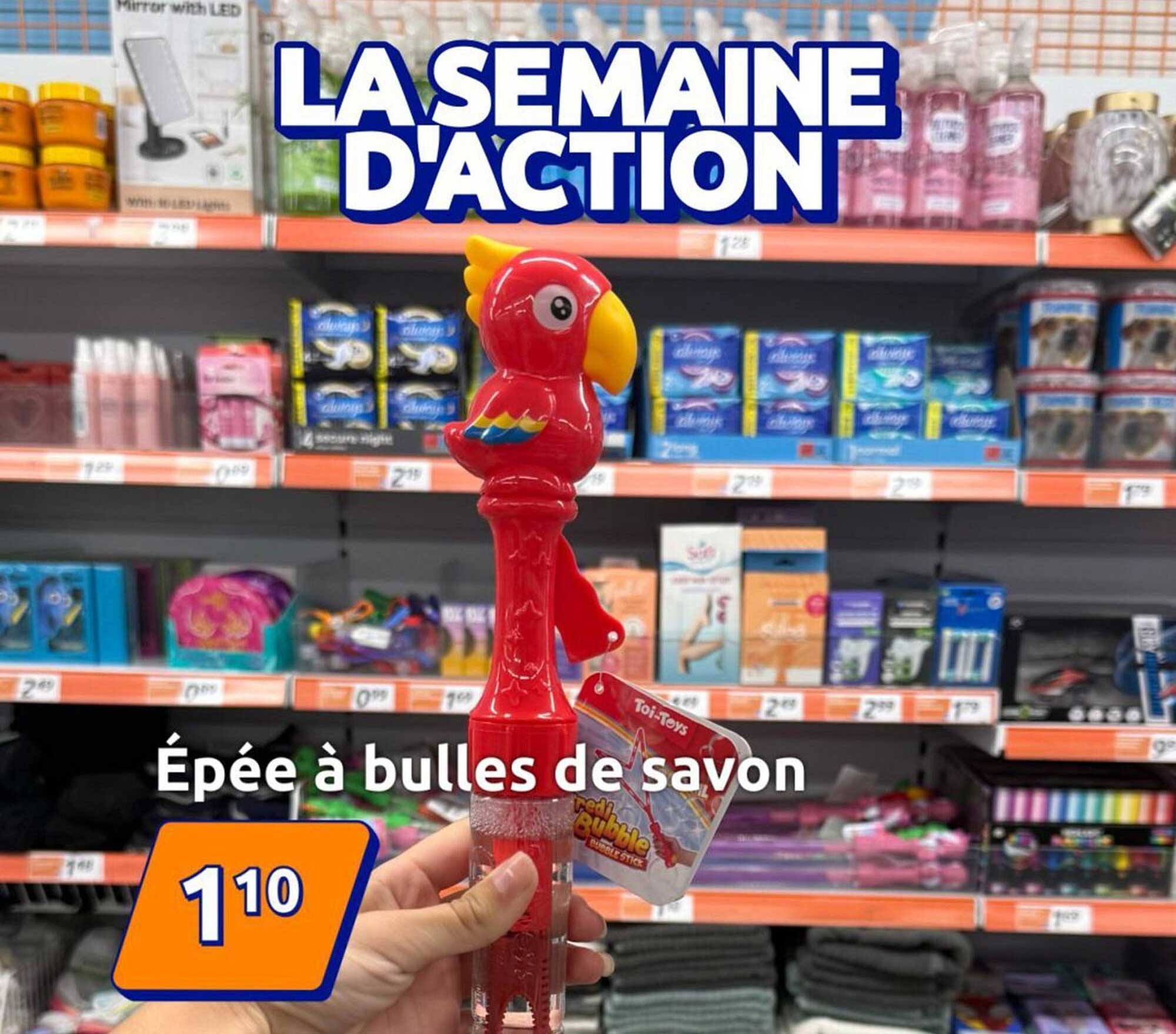 Épée à bulles de savon