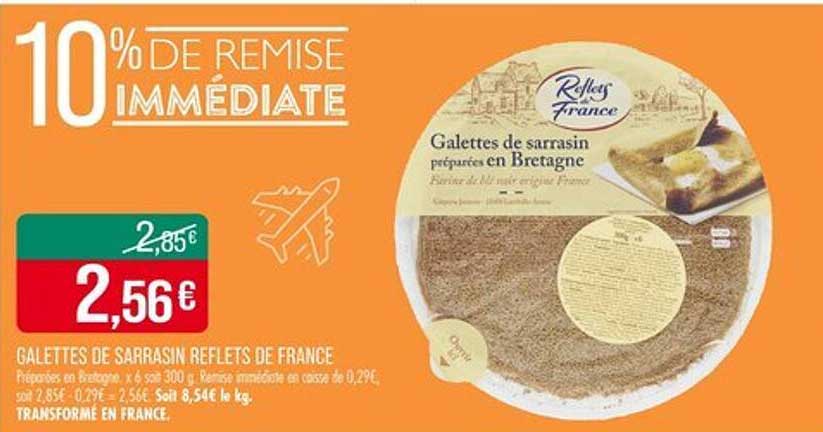 Galettes de sarrasin Reflets de France