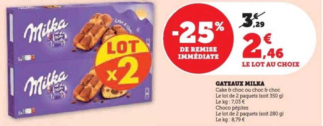 GATEAUX MILKA