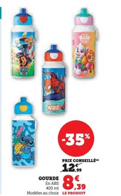 Gourde En ABS 400 ml