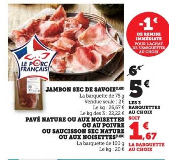 JAMBON SEC DE SAVOIE