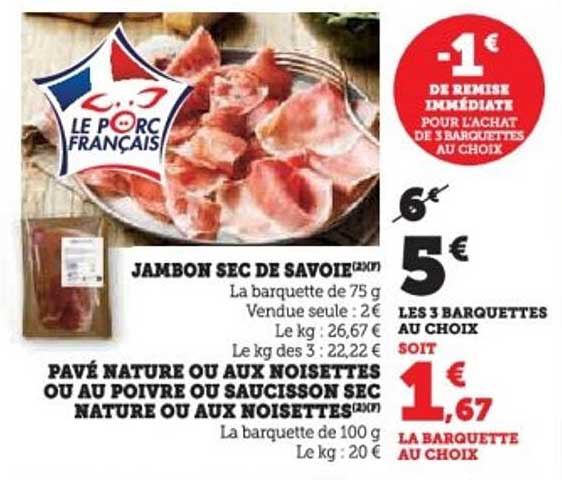 JAMBON SEC DE SAVOIE