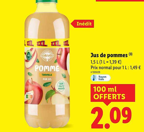 Jus de pommes