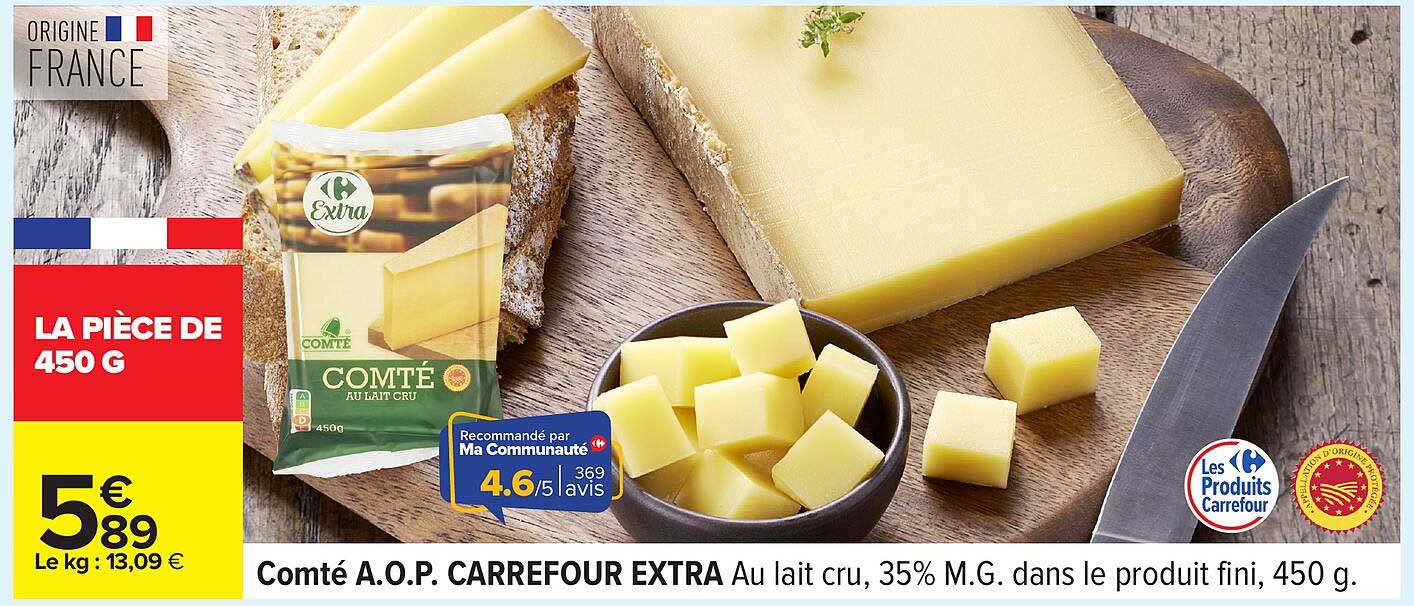 LA PIÈCE DE 450 G