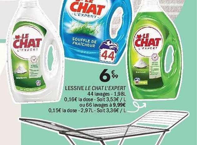 LESSIVE LE CHAT L'EXPERT