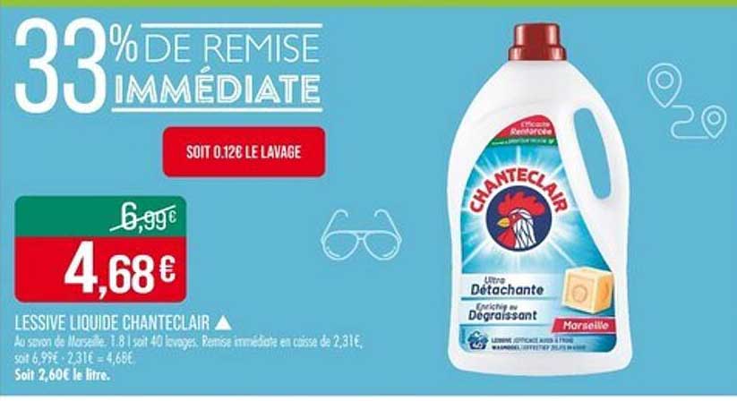 LESSIVE LIQUIDE CHANTECLAIR