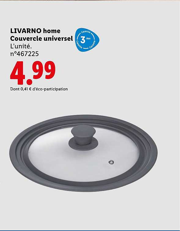 LIVARNO home Couvercle universel