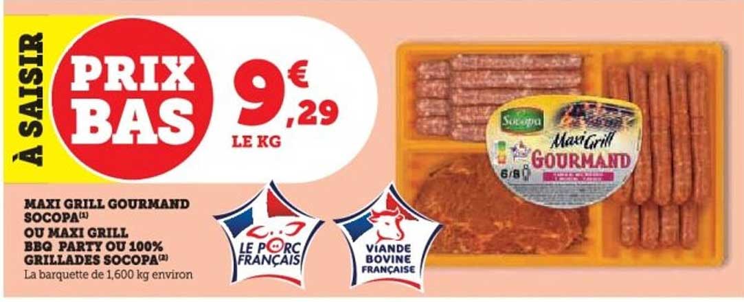 MAXI GRILL GOURMAND SOCOPA
