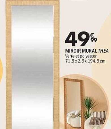 MIROIR MURAL THEA