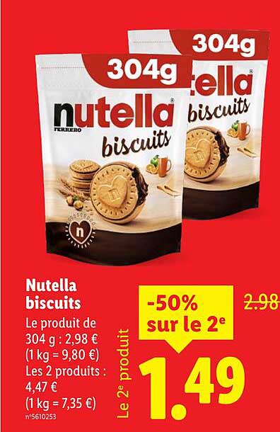Nutella biscuits