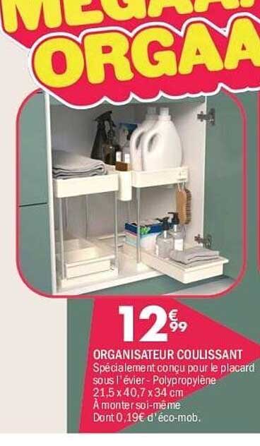 ORGANISATEUR COULISSANT