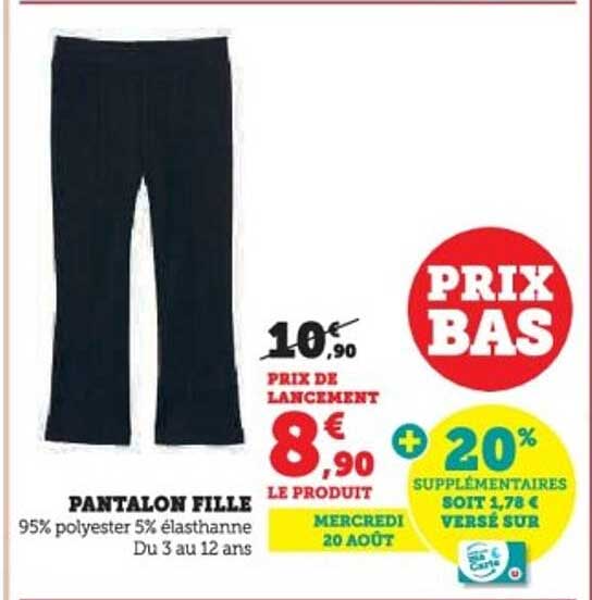 PANTALON FILLE