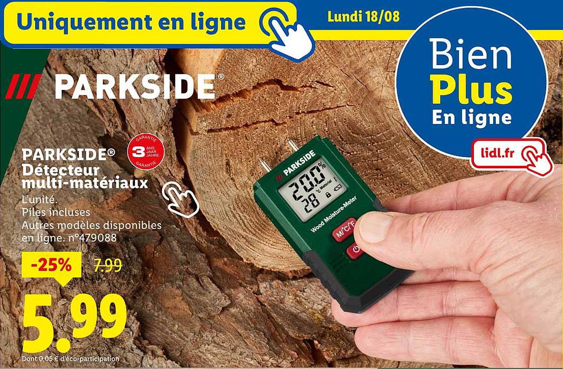 PARKSIDE® Détecteur multi-matériaux