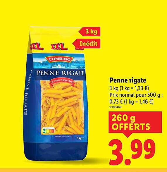 Penne rigate