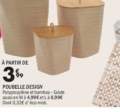 POUBELLE DESIGN