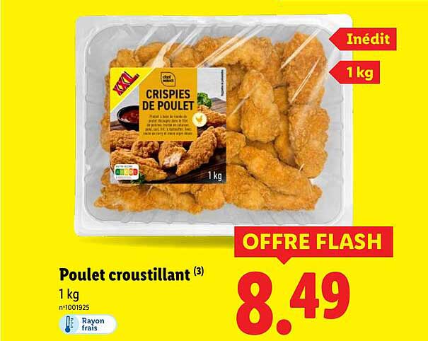 Poulet croustillant