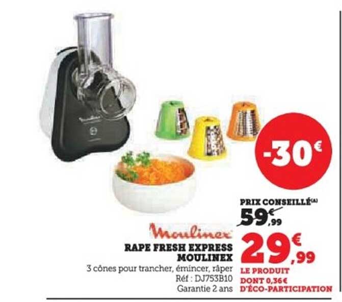 RAPE FRESH EXPRESS MOULINEX