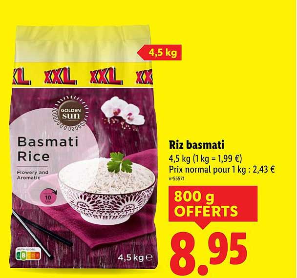 Riz basmati