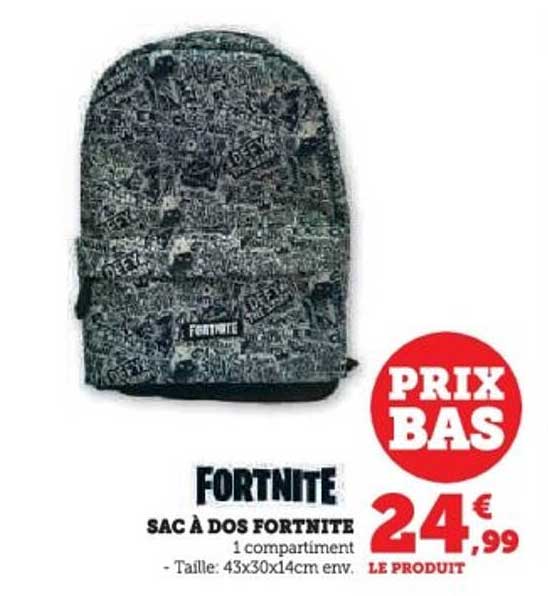 SAC À DOS FORTNITE