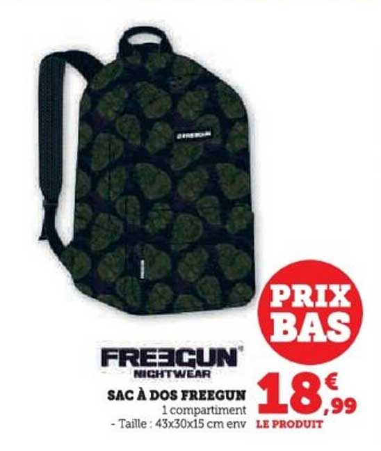 SAC À DOS FREEGUN