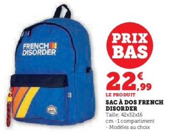 SAC À DOS FRENCH DISORDER