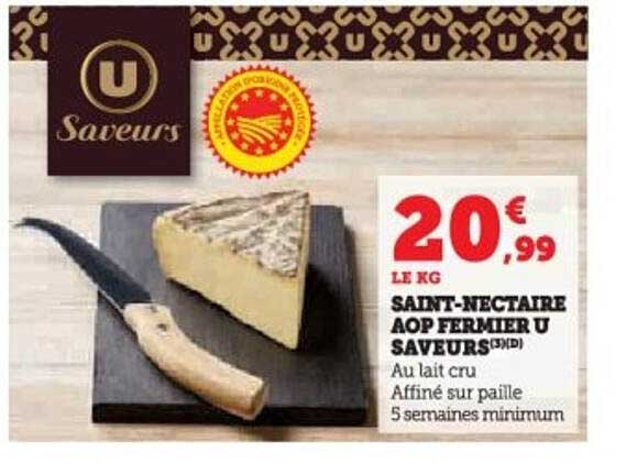 SAINT-NECTAIRE AOP FERMIER U SAVEURS