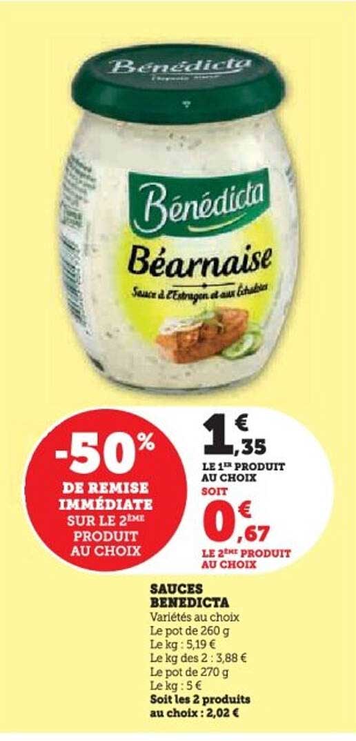 Sauce Bénédicta Béarnaise
