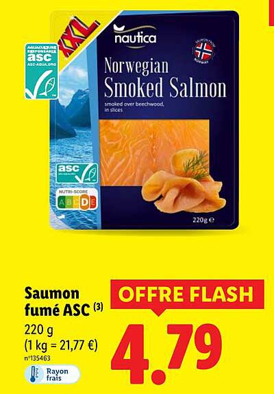 Saumon fumé ASC