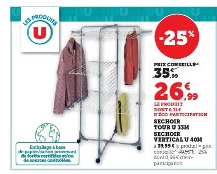 Sechoir tour U 33m