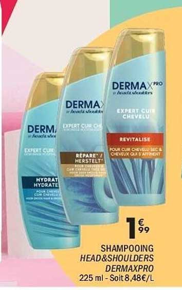 SHAMPOOING HEAD&SHOULDERS DERMAXPRO
