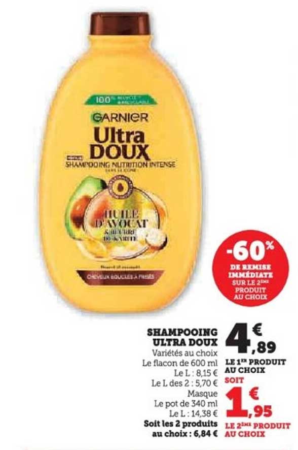 SHAMPOOING ULTRA DOUX