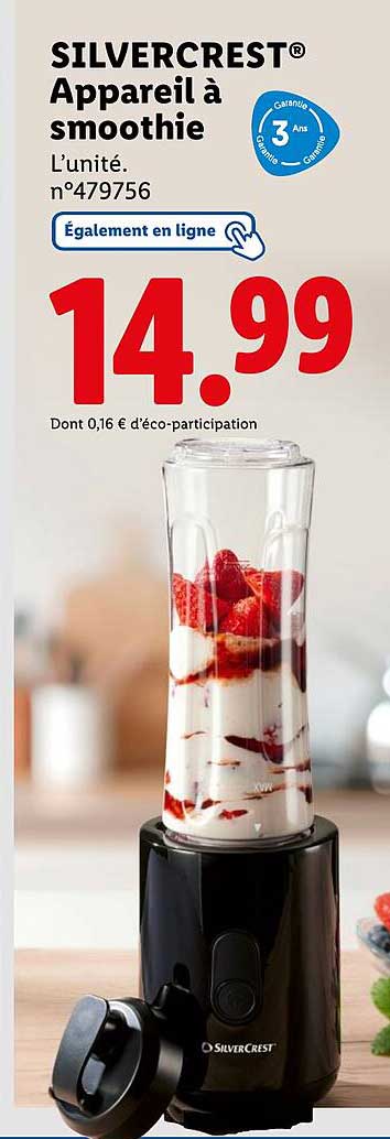 SILVERCREST® Appareil à smoothie