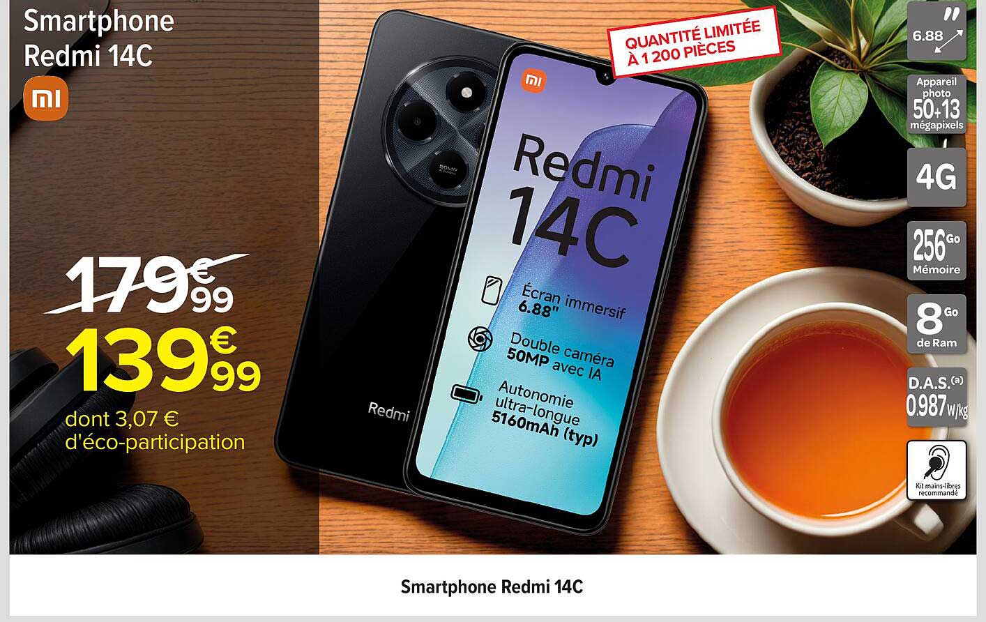 Smartphone Redmi 14C