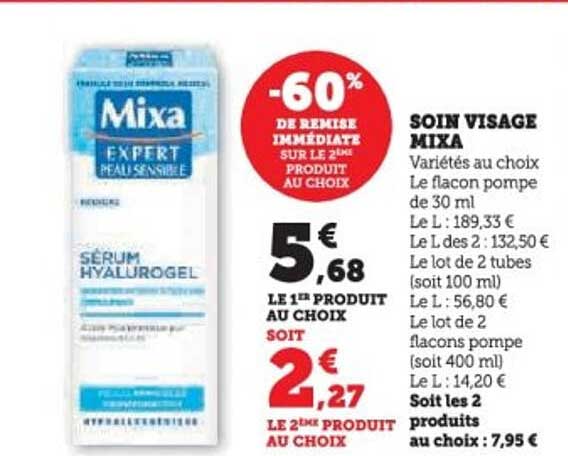 SOIN VISAGE Mixa