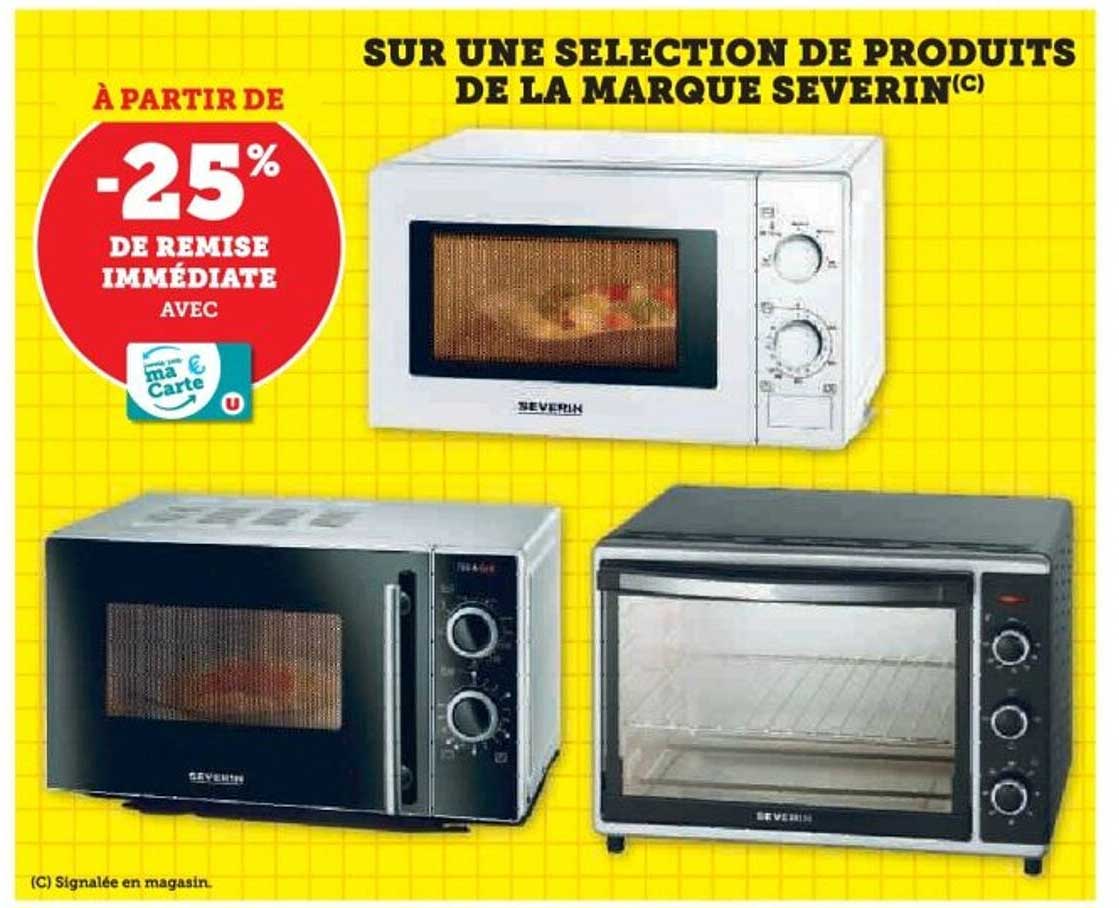 SUR UNE SELECTION DE PRODUITS DE LA MARQUE SEVERIN(C)