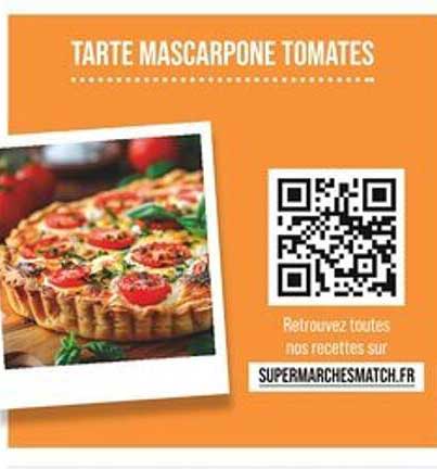 TARTE MASCARPONE TOMATES