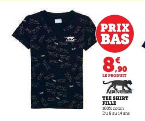 TEE SHIRT FILLE