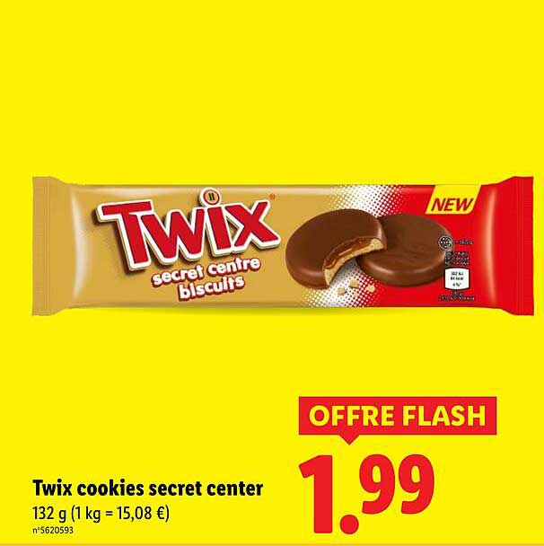 Twix cookies secret center