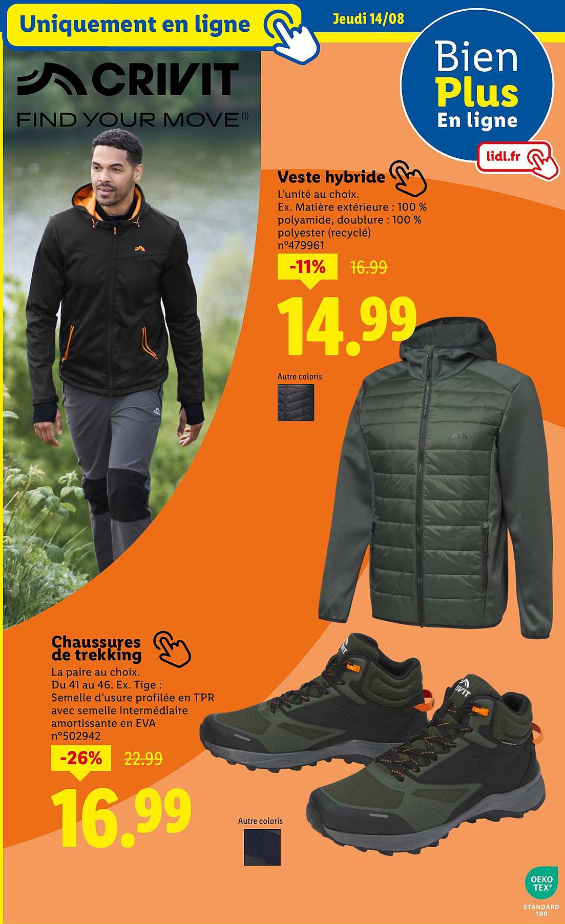 Veste hybride