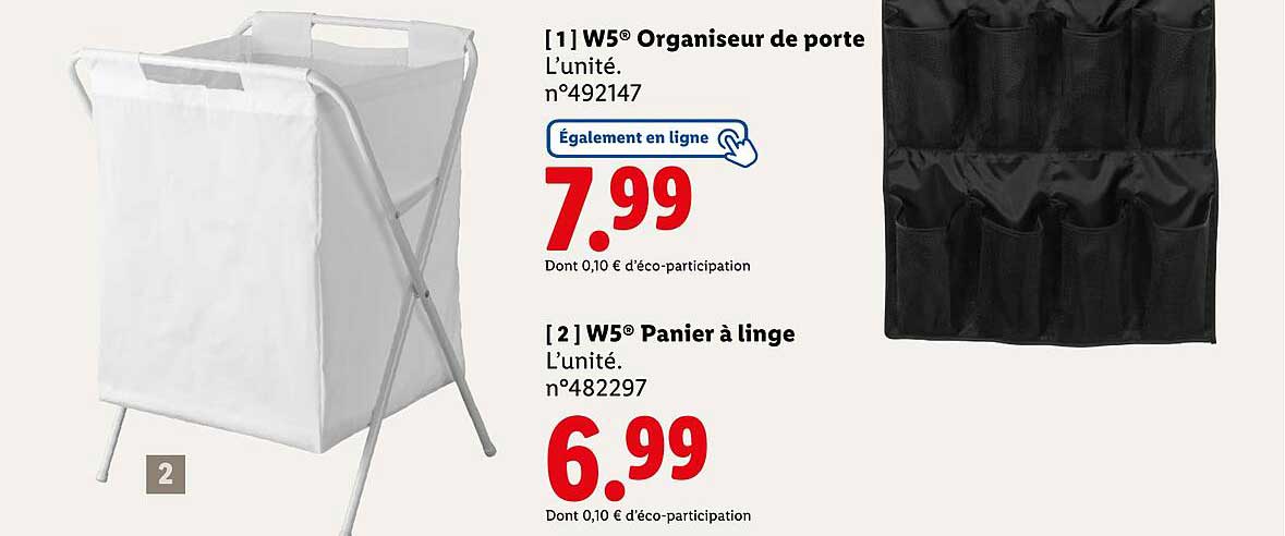 W5® Organisateur de porte