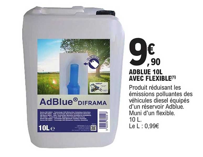 ADBLUE 10L AVEC FLEXIBLE