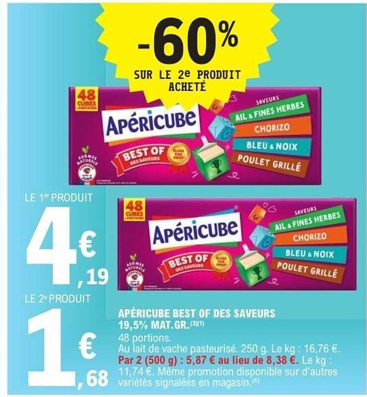 APÉRICUBE BEST OF DES SAVEURS