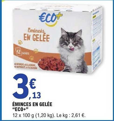 ÉMINCÉS EN GELÉE "ECO+"