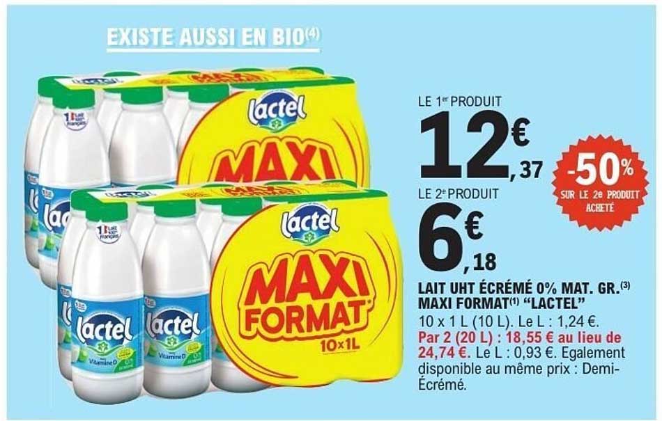 EXISTE AUSSI EN BIO